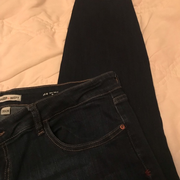 Warp Waft Skinny Jeans sz20 - Picture 3 of 3